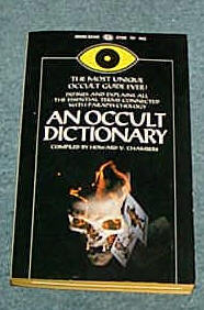 Image for OCCULT DICTIONARY, AN